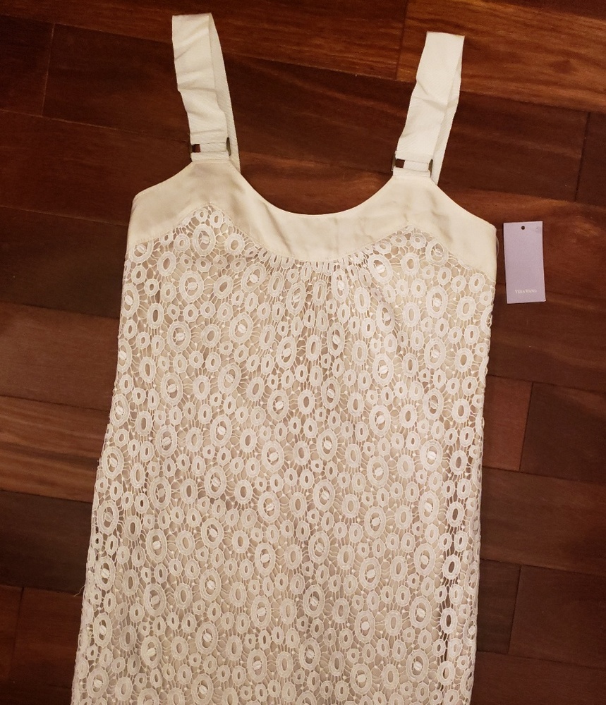 Vera Wang lace/silk shower dress
